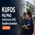 KUFOS PG/PhD Admissions 2026 Deadline Extended Till May 19; Apply Now